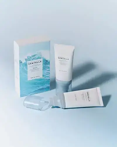 SKIN1004 - Madagascar Centella Hyalu-Cica Water-Fit Sun Serum SPF50+ PA++++ Twin Pack - 50ml*2ea Photo