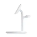 MagScape Ładowarka Indukcyjna 3w1 MagSafe magnetyczna Biała Photo