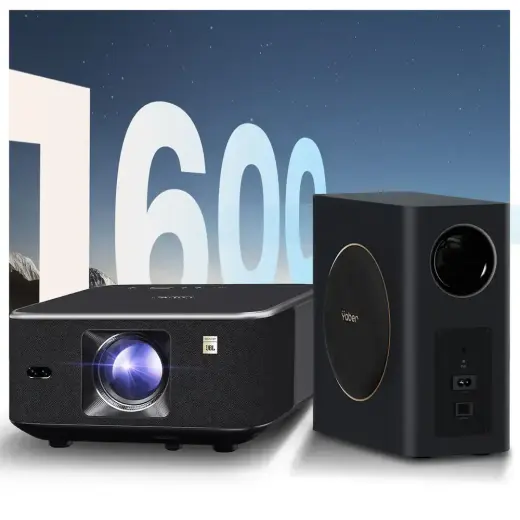 Yaber K3 Pro LCD FullHD 1080p Multimedia Projector with JBL Speakers and Subwoofer - Black Foto 32