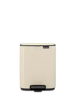 BRABANTIA atkritumu tvertne ar pedāli, 7L, Soft Beige
