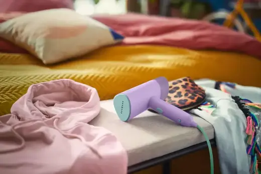 PHILIPS rokas tvaika gludināšanas ierīce, 1000W, violets Photo