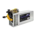 Qoltec POWER SUPPLY 1850W PCI-E| 80 Plus Platinum | Data mining — Foto 10