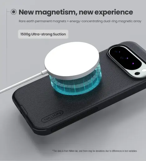Nillkin Super Frosted PRO Magnetic Back Cover for Google Pixel 10|10 Pro Black Photo