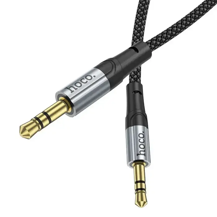 Cable AUX Jack 3,5 mm to Jack 3,5 mm Hoco 1 m UPA26 black Photo