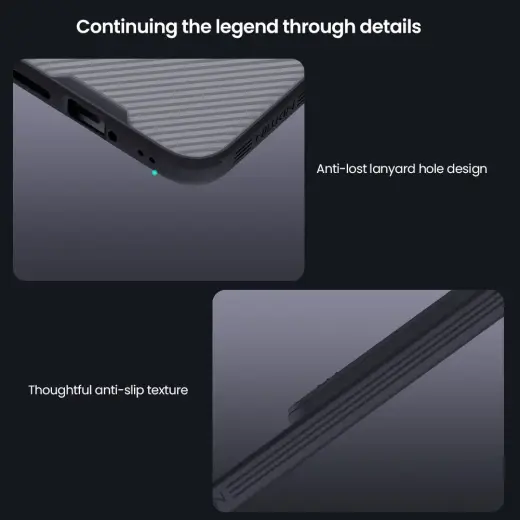 Nillkin CamShield PRO Hard Case for Xiaomi 15T Pro Transparent Black Foto 5