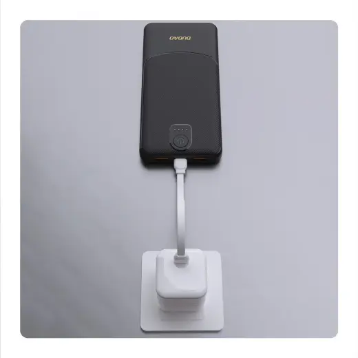 Powerbank Dudao K10Pro 2.4A 20000mAh 2 x USB-A - black Photo