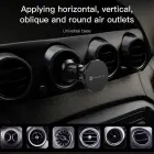 Magnetic car phone holder Forcell F-Grip MagElite air vent black Photo