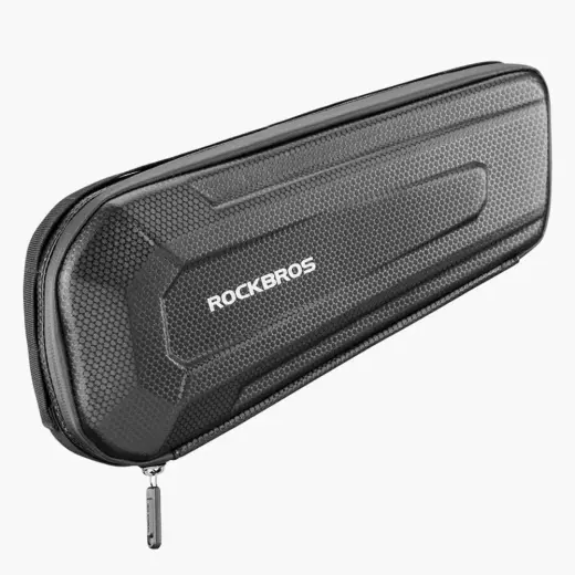 Rockbros B66 waterproof bicycle bag for frame - black Photo