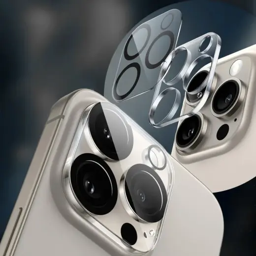 TECH-PROTECT CAMERA COVER CAM FIT+ IPHONE 16E CLEAR Foto 3