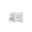 Guess Rectangle Metal Script Logo ENC Wireless Headphone Pink — Foto 10