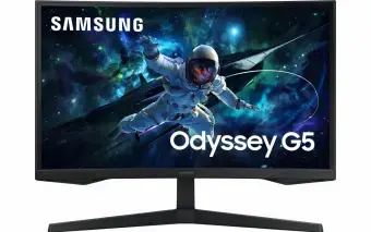 Monitors Samsung 27" Odyssey G5 Curved QHD Фото num