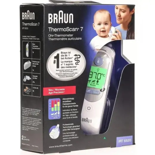 Braun ThermoScan 7 IRT 6520 Age Precision (652195) Foto 4