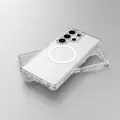 AmazingThing Minimal Mag Case with Magnetic Ring for Samsung Galaxy S25+ - Transparent Photo