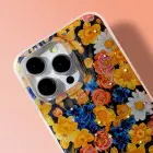 Glow Glam maciņš telefonam iPhone 14 oranžs — Foto 6