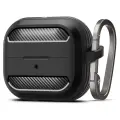 Spigen Rugged Armor Samsung Galaxy Buds 3 | 3 Pro Case - Black Photo