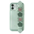 Kingxbar Sweet Series case decorated with original Swarovski crystals iPhone 12 Pro Max green Foto 1