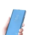 Clear View book type phone case for Samsung Galaxy A73 (A736) blue — Photo 9