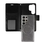 Glitter Magsafe Book Case for Samsung Galaxy S24 Plus black — Photo 3