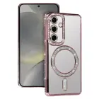 Bling Magsafe Case for Samsung Galaxy S25 FE pink — Foto 1