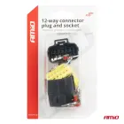 Connector plug and socket set 12 PIN 2.2mm AMIO-04352 — Photo 5