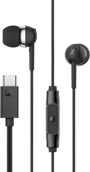 Wired earphones USB-C Sennheiser CX 80U black