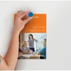 Tāfeles magnēti NOBO, 20 mm, 8 gab., zilā krāsā Foto 5