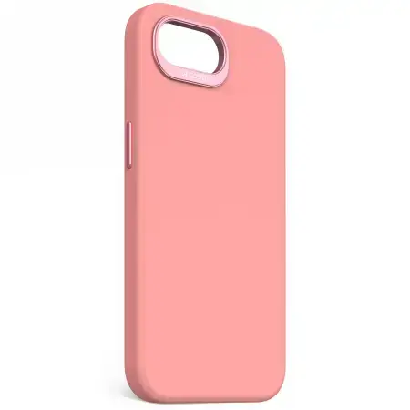 Decoded Silicone Backcover with MagSafe for iPhone 16e - Pink Foto 3