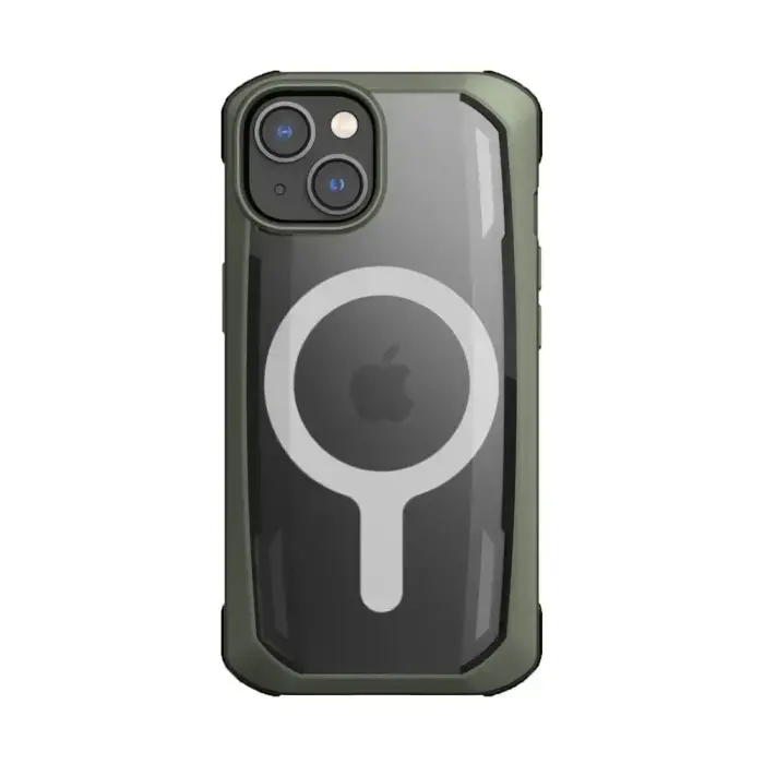 Raptic X-Doria Secure чехол с поддержкой MagSafe для телефона iPhone 14 Plus чёрный