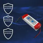 Qoltec LED Driver IP20 60W | 12V | 5A — Foto 5