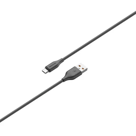 Riversong cable Beta 09 USB - microUSB 1,0m 3A black CM85 Photo