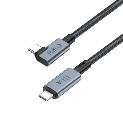 Tech-Protect UltraBoost Max провод для передачи данных и зарядки | USB-C на USB-C | 240W | 1.5m | серый Фото num