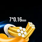 Ugreen Cat6A UTP Ethernet Cable 10m - Black Фото num