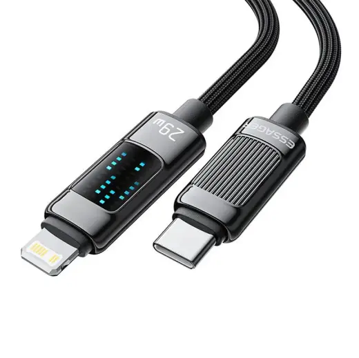 Cable USB Essager EXCTL-LG0A-P USB-C do lightning 29W 1m Photo