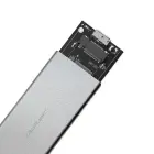 Qoltec Aluminium Enclosure | M.2 SSD drive | SATA | NGFF| USB 3.0 | Super speed 5GB/s | 2TB | Silver Foto 15