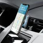 Magnetic car phone holder Forcell F-Grip Carbon H-CT325 air vent black Photo