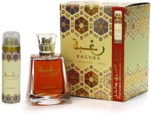 Lattafa Raghba Gift Set 50 Ml + 100 Ml