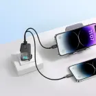 Baseus GaN5 Pro 40W 2xUSB-C Wall Charger - Black Foto 10