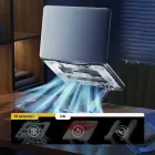 Wozinsky WRS-CPY75DSS Aluminum Laptop and Tablet Stand + Free Smartphone Stand - Silver Foto 17