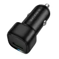 Borofone BZ34 mākoņa automašīnas lādētājs | 18 W | QC3.0 | USB-A | melns Foto 1