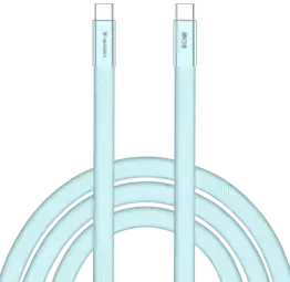 Verbatim Sync&Charge SoftTouch data transfer and charging cable | 60W | 1.2m | blue
