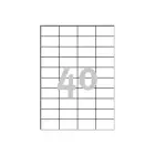 Avery Zweckform, Avery Labels 52,5 x 29,7mm, A4 (3651) Foto 2