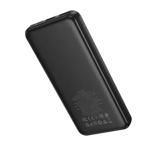 Borofone Power Bank 10000mAh BJ80 Clever - 2xUSB + Type C - QC 3.0 22,5W PD 20W black Foto 3