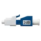 Qoltec Suppresor fiber optic LC/UPC(F) - LC/UPC(M) | Singlemode | 2dB — Foto 4