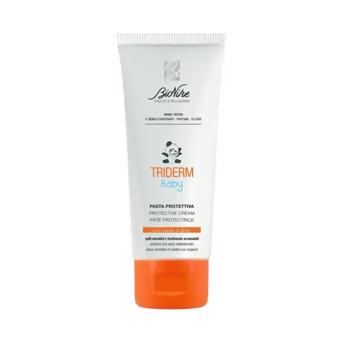 BioNike, Triderm Baby, Soothing & Protecting, Daily, Local Treatment Cream, Sensitivity, For Redness, Diaper Area, 100 ml