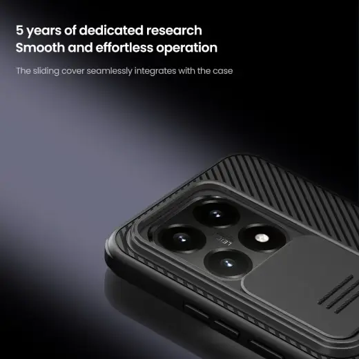 Nillkin CamShield PRO Hard Case for Xiaomi 15T Black Foto 2