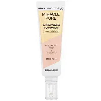 Max Factor Miracle Pure Skin-Improving Foundation 33 Crystal Beige 30 ml