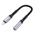 BWOO Adapter AUX 3.5mm - Lightning Black BZ48 Photo
