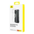 Magnetic Phone Case for iPhone 15 Plus Baseus OS-Lucent Series (Clear) Photo