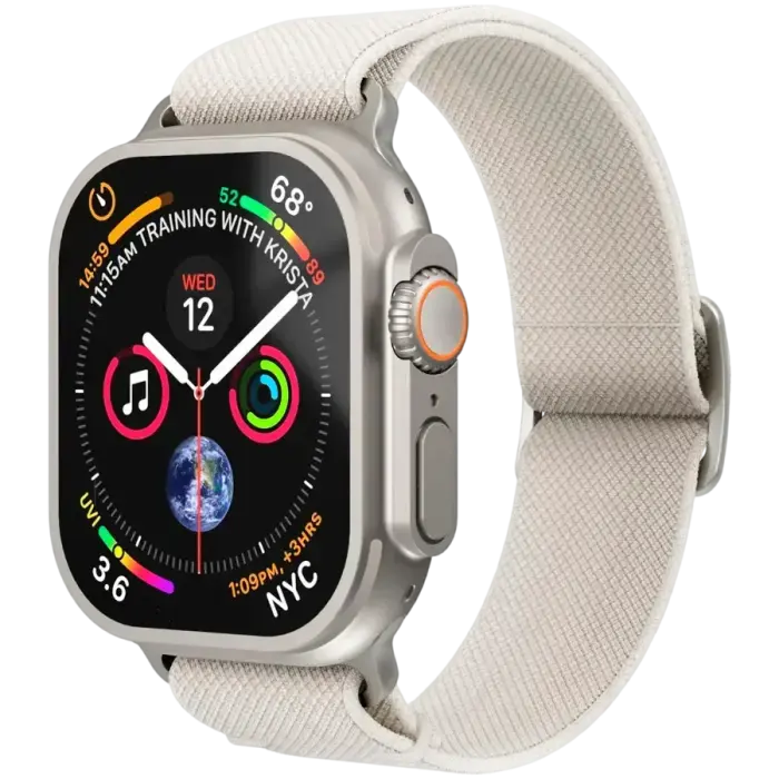 Classic Nylon Loop 40, 41, 42mm One Size, Cream