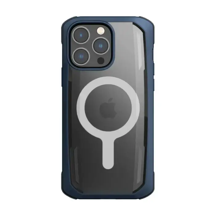 Raptic X-Doria Secure чехол с поддержкой MagSafe для телефона iPhone 14 Pro Max синий